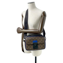 将图像加载到图库查看器中，LOUIS VUITTON SPadlock Messenger NoirM45863 Monogram Macassar Canvas
