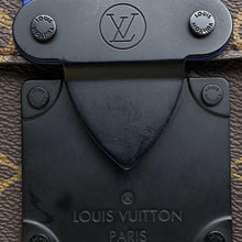 将图像加载到图库查看器中，LOUIS VUITTON SPadlock Messenger NoirM45863 Monogram Macassar Canvas
