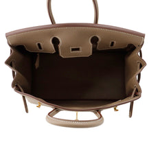 将图像加载到图库查看器中，HERMES Birkin Etoupe Togo Leather Size 25
