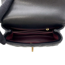 Load image into Gallery viewer, CHANEL Coco Handle 2WAY Handbag Black92990 Caviar Leather Size XS
