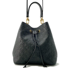 将图像加载到图库查看器中，LOUIS VUITTON Neonoe NoirM45256 Monogram Empreinte Leather Size MM
