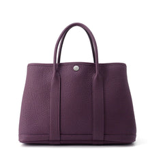 Load image into Gallery viewer, HERMES Garden Party Cassis Negonda Leather Size TPM
