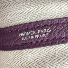 Load image into Gallery viewer, HERMES Garden Party Cassis Negonda Leather Size TPM
