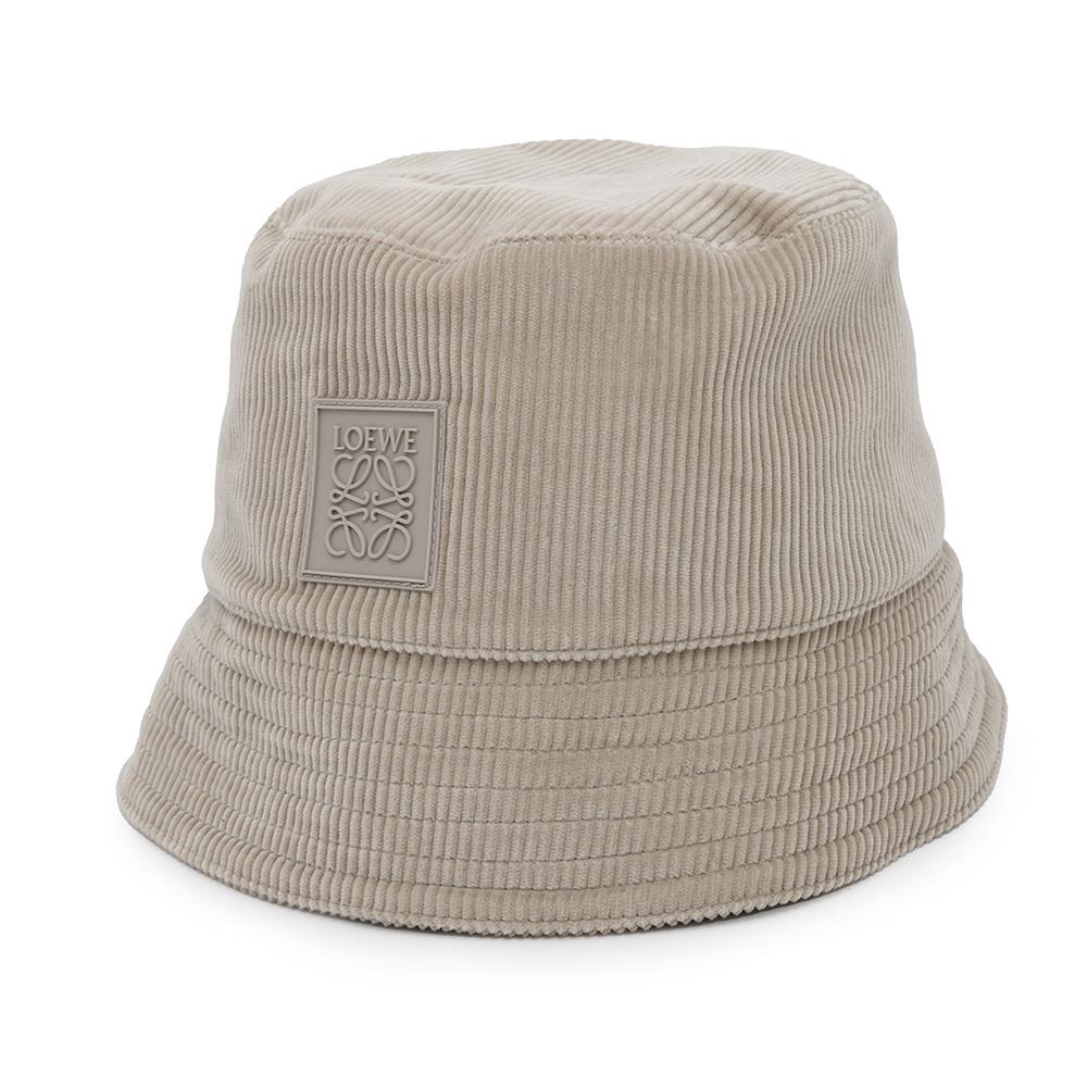 LOEWE logo bucket hat Size 59 BeigeK820HB1X65 Cotton100%