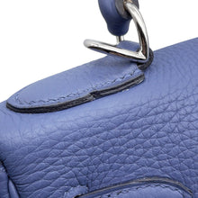 Load image into Gallery viewer, HERMES Kelly Retourne Blue Brighton Taurillon Clemence Size 28
