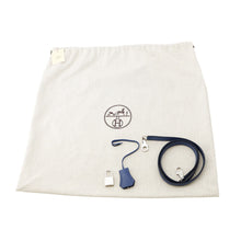 Load image into Gallery viewer, HERMES Kelly Retourne Blue Brighton Taurillon Clemence Size 28
