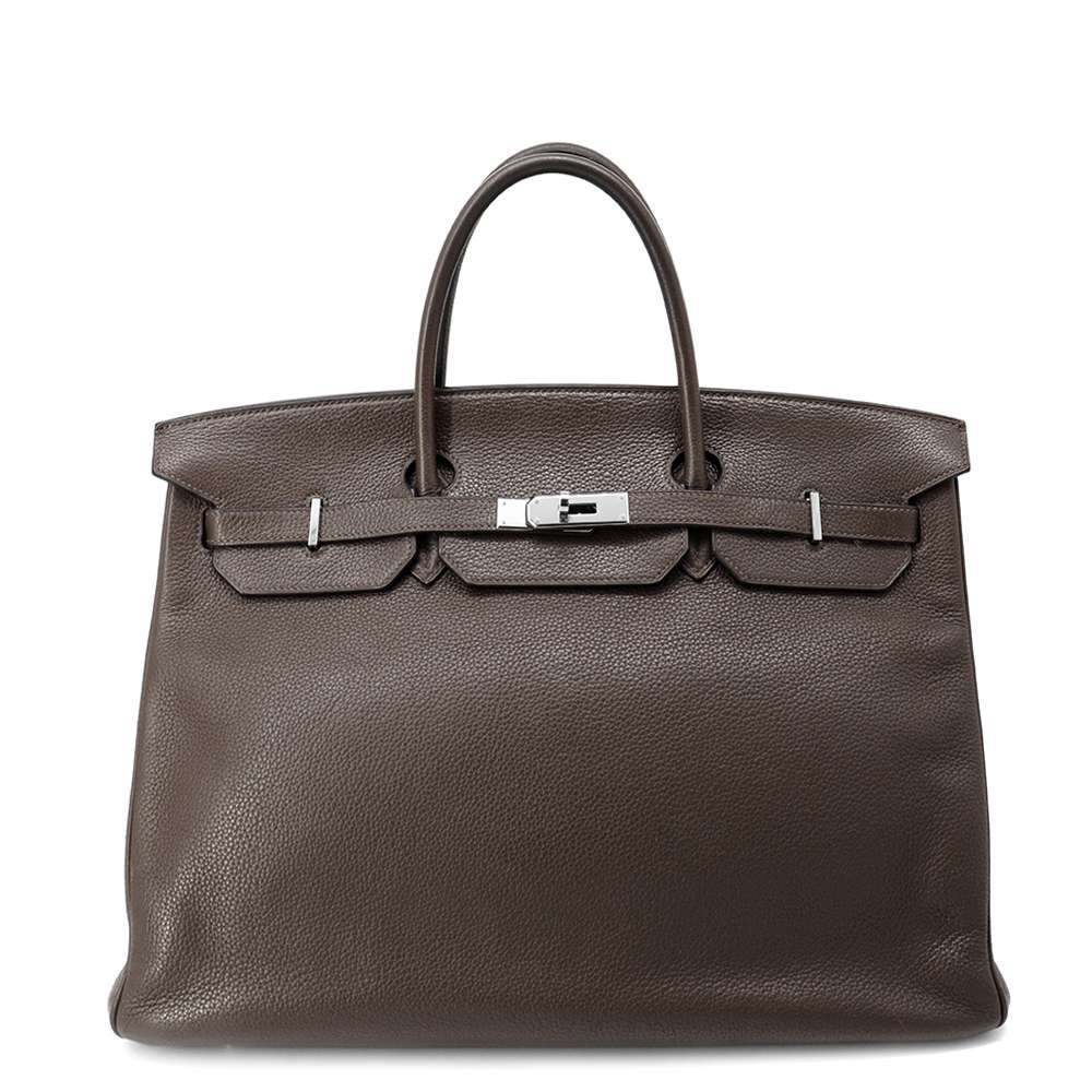 HERMES Birkin Chocolat Togo Leather Size 40