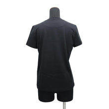 Load image into Gallery viewer, HERMES Cartouche Mall T-Shirt Size 36 Black Cotton100%
