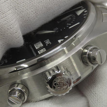 将图像加载到图库查看器中，IWC Pilot watch Chronograph 41 W41mm Stainless Steel Blue DialIW388102
