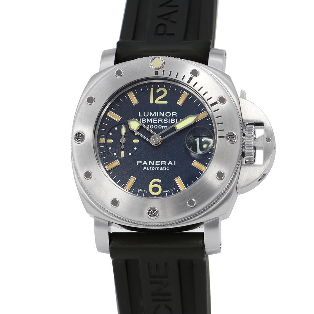 PANERAI Luminor Submersible 1000M W43mm Stainless Steel Rubber Blue DialPAM00087