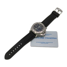 Load image into Gallery viewer, PANERAI Luminor Submersible 1000M W43mm Stainless Steel Rubber Blue DialPAM00087
