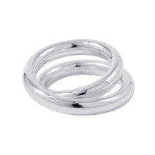 将图像加载到图库查看器中，HERMES Caba Cityslide clutchertige Ring Size 54/#14 SV925
