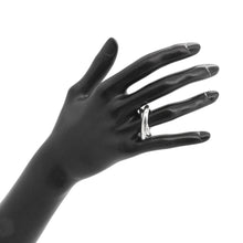 将图像加载到图库查看器中，HERMES Caba Cityslide clutchertige Ring Size 54/#14 SV925
