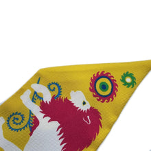 将图像加载到图库查看器中，HERMES Twilly Le Charme D&#39;orphee &quot;Enticed by the Charm of Orpheus&quot; Vert Viff/Jaune Viff/Rouge Silk100%
