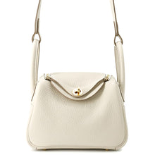 Load image into Gallery viewer, HERMES Lindy Mini Craie Taurillon Clemence
