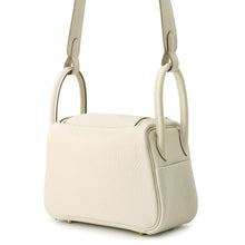 Load image into Gallery viewer, HERMES Lindy Mini Craie Taurillon Clemence
