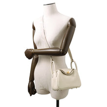 Load image into Gallery viewer, HERMES Lindy Mini Craie Taurillon Clemence

