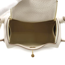 Load image into Gallery viewer, HERMES Lindy Mini Craie Taurillon Clemence
