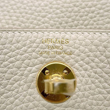 Load image into Gallery viewer, HERMES Lindy Mini Craie Taurillon Clemence
