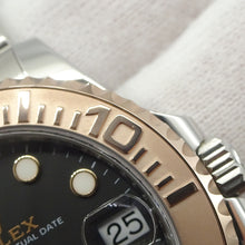 Load image into Gallery viewer, ROLEX Yacht-Master 37 W37mm Stainless Steel K18PG Black Dial268621
