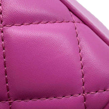 将图像加载到图库查看器中，CHANEL Matelasse ChainShoulder Bag Purple Lambskin
