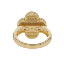 Load image into Gallery viewer, Van Cleef &amp; Arpels Vintage Alhambra Ring Size 49/#9VCARA41049/VCARA41000 18K Yellow Gold
