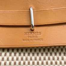 Load image into Gallery viewer, HERMES Herbag Natural/Black Toile H Vache Hunter Leather Size TPM
