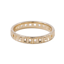 Load image into Gallery viewer, TIFFANY&amp;Co. T True Narrow Ring Size #1462507845 18K Yellow Gold
