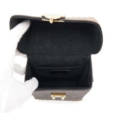 将图像加载到图库查看器中，LOUIS VUITTON Camera box NoirM82465 Monogram Monogram Reverse Canvas
