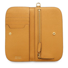 将图像加载到图库查看器中，Delvaux Vagabond Long Wallet HoneyAB0646BKN0AZCDG Leather
