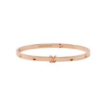将图像加载到图库查看器中，LOUIS VUITTON Bangle Empreinte Size M/16Q05326 18K Pink Gold
