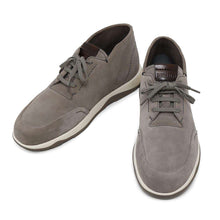 Load image into Gallery viewer, Berluti Echappee Scritto Suede Sneakers GrayS6267-S34 suede Size 8
