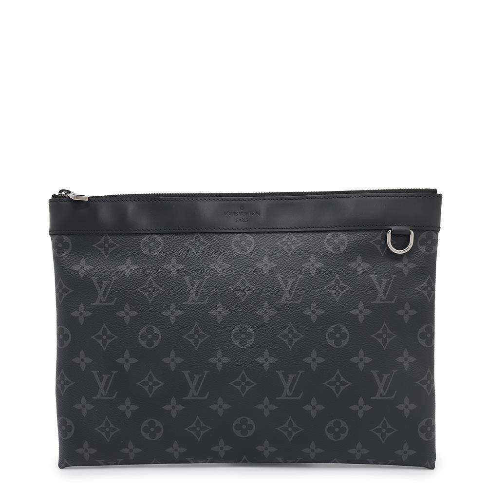 LOUIS VUITTON Pochette・Discovery NoirM62291 Monogram Eclipse