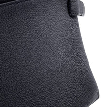 将图像加载到图库查看器中，HERMES Cabas Caba Cityslide clutchertige Black Togo Leather Size 30
