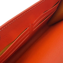 Load image into Gallery viewer, GOYARD Sheeple Pouch Shoulder Wallet OrangeCHYPRPPMLTY07CL07P PVC Coated Canvas/Calf Leather
