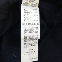 Load image into Gallery viewer, HERMES Metally O&#39;Carre Knitted Fabric Parka Size S Black Cotton
