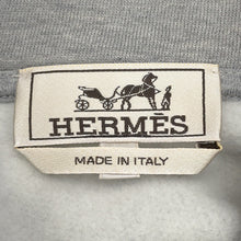 Load image into Gallery viewer, HERMES Chevaux en Symmetry Parker Size M Gray Cotton100%
