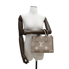 Load image into Gallery viewer, LOUIS VUITTON Onthego Tourterelle claimM45779 Bicolor Monogram Empreinte Leather Monogram Giant Size PM
