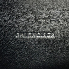 Load image into Gallery viewer, BALENCIAGA Hourglass 2wayBag Silver592833 Croco embossed leather Size XS
