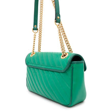 将图像加载到图库查看器中，GUCCI GG Marmont ChainShoulder Bag Green443497 Leather
