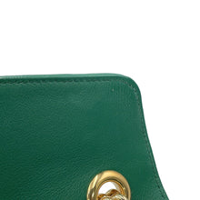 将图像加载到图库查看器中，GUCCI GG Marmont ChainShoulder Bag Green443497 Leather
