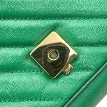 将图像加载到图库查看器中，GUCCI GG Marmont ChainShoulder Bag Green443497 Leather
