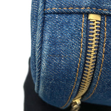 Load image into Gallery viewer, CHANEL Vanity Bag 2wayBag Blue Denim
