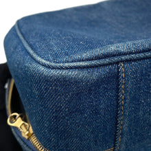 Load image into Gallery viewer, CHANEL Vanity Bag 2wayBag Blue Denim
