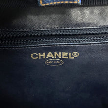 Load image into Gallery viewer, CHANEL Vanity Bag 2wayBag Blue Denim
