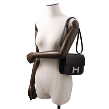 Load image into Gallery viewer, HERMES Constance3 Miroir Mi Black Box Calf Leather Size Mini

