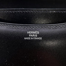 Load image into Gallery viewer, HERMES Constance3 Miroir Mi Black Box Calf Leather Size Mini
