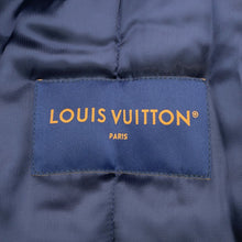 将图像加载到图库查看器中，LOUIS VUITTON LV Vers Baseball Blouson Size 50 Naval Academy1AGHT1 Nylon100% Rhinestone
