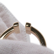 将图像加载到图库查看器中，TIFFANY&amp;Co. T Square Ring Size #Approximately1260147395 18K Pink Gold
