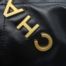 Load image into Gallery viewer, CHANEL CHANEL 22 BlackAS3980 Shiny Calf Leather Size Mini
